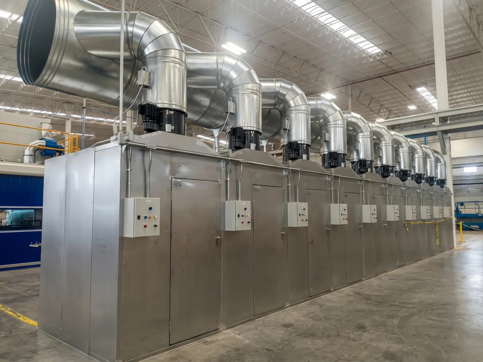 Cabinas con sistema de extracción